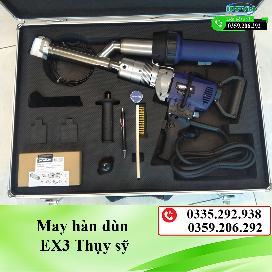 Máy hàn đùn EX3 Thụy sỹ