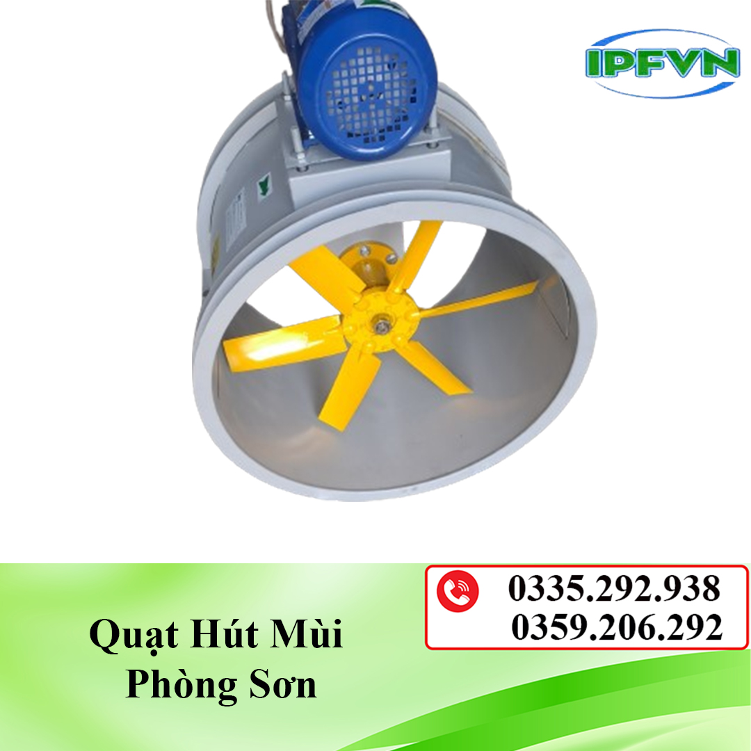 Quạt hút mùi phòng sơn