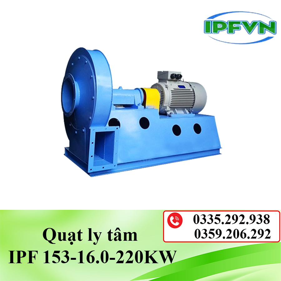 Quạt ly tâm IPF 153-16.0-500KW