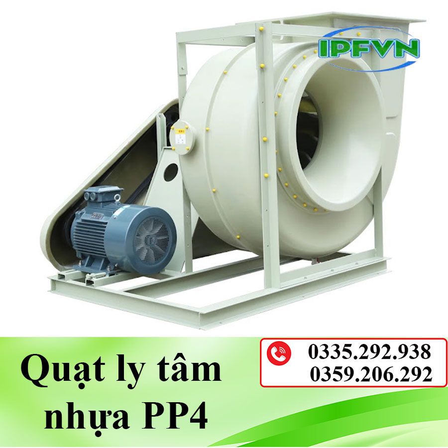 Quạt ly tâm nhựa PP4-72-10C-7.5KW