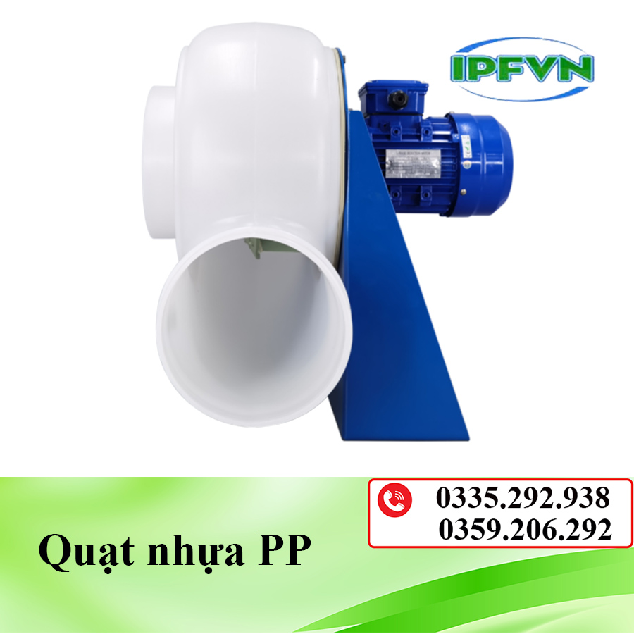 Quạt nhựa PP 0.75KW / 220V