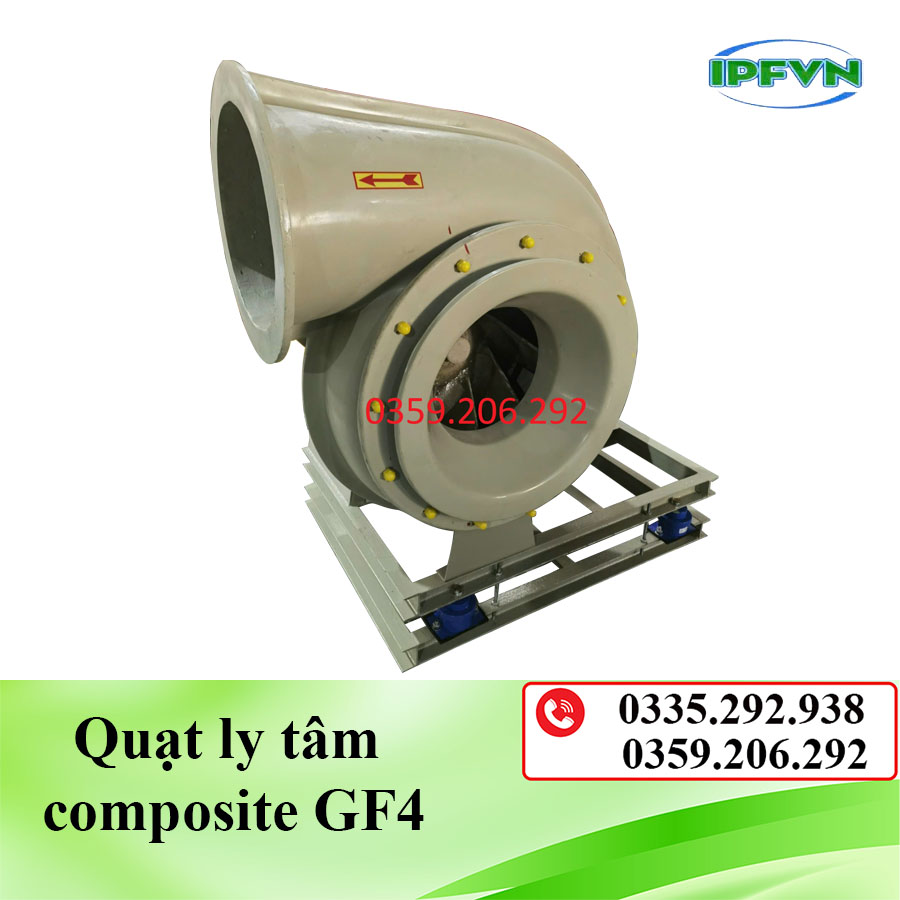 Quạt ly tâm composite GF4-72-5A-7.5KW