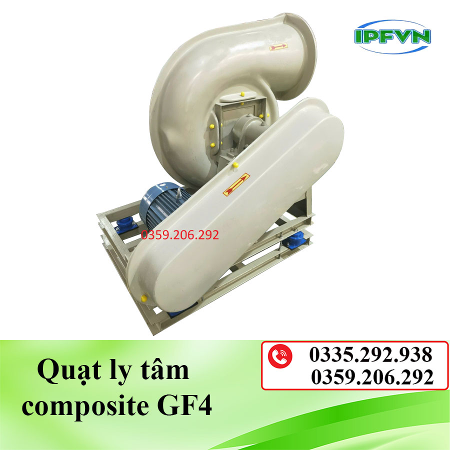 Quạt ly tâm composite GF4-72-10C-22KW