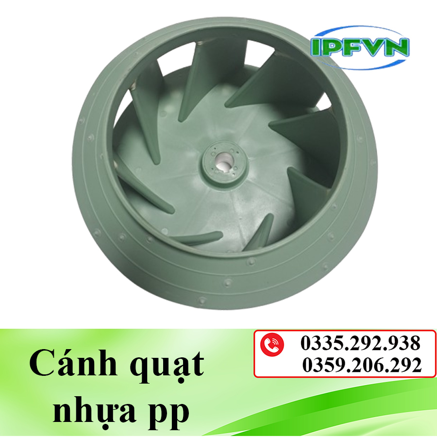 Cánh quạt ly tâm nhựa PP/PVC 