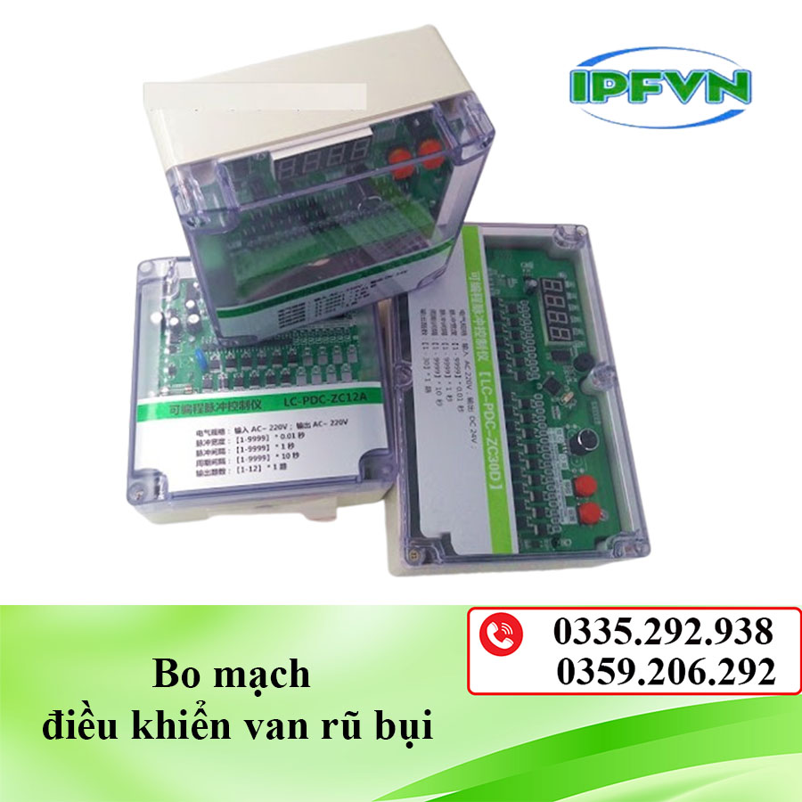 Bo mạch điều khiển van giũ bụi LC-PDC-ZC30A