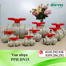 Van nhựa PPH DN15