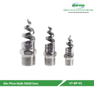 Béc Phun Nước DN20 Inox 316L Dạng Xoắn