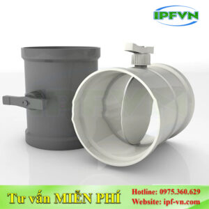 VAN TAY GẠT KHÍ PP/PVC